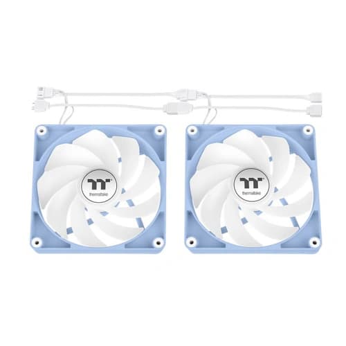 Thermaltake CT120 Reverse ARGB Sync Dual Pack Hydrangea Blue Case Fan